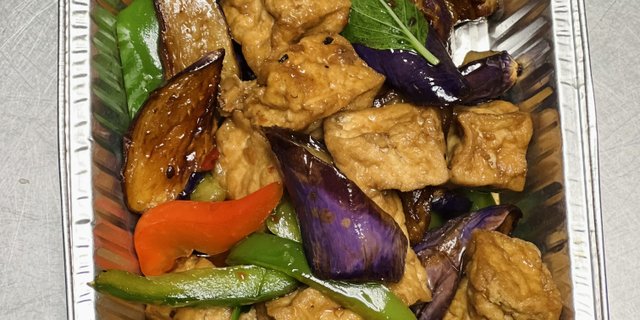 Tofu Eggplant Basil