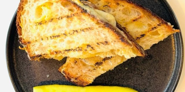 Plain Grilled Cheese Sandwich