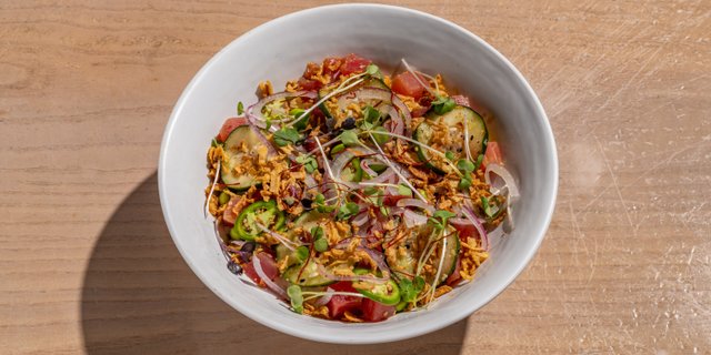 Classic Soy Tuna Poke Bowl