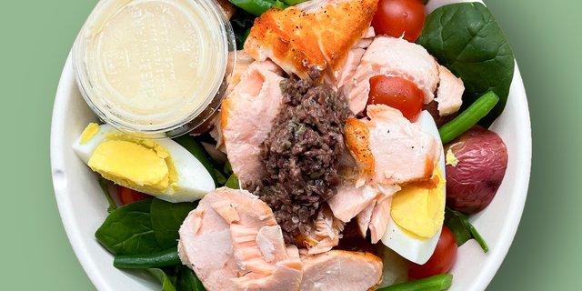 Salmon Nicoise Salad