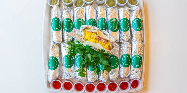Bacon & Egg Breakfast Taco