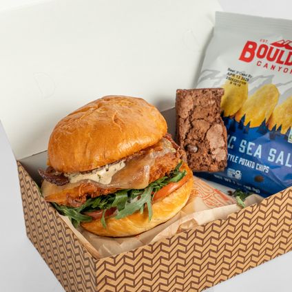 Bacon Ranch Crispy Chicken Sandwich Boxed Lunch