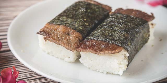 BBQ Beef Musubi