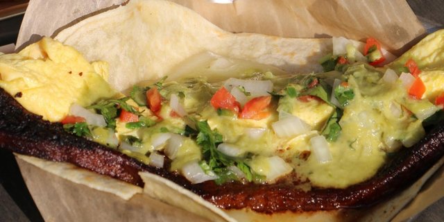 Bacon & Egg Breakfast Tacos