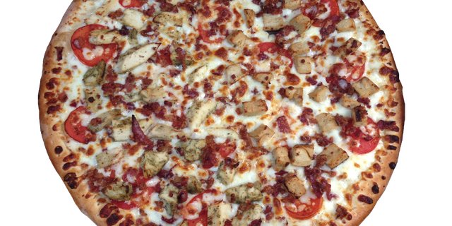 Chicken Bacon Ranch Pizza