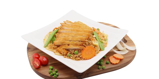 Crispy Chicken Fried Rice