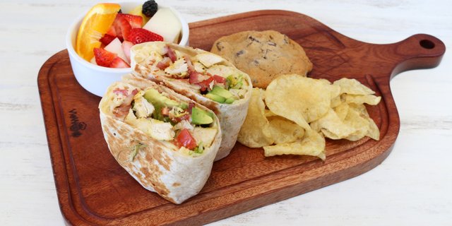 Chicken Avocado BLT Wrap Box Lunch