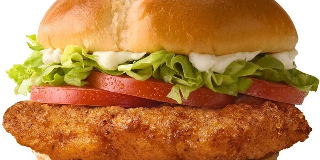 Deluxe McCrispy Sandwich