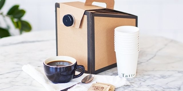 Box of Decaf Coffee