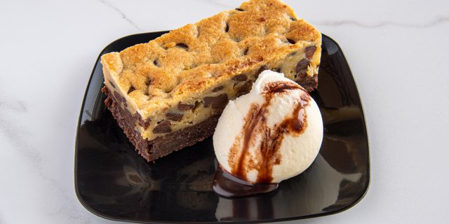 Brookie With Ice Cream