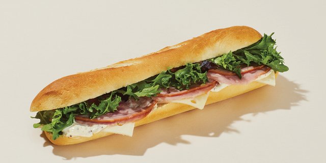 Pret's Famous Ham & Cheese Baguette Sandwich