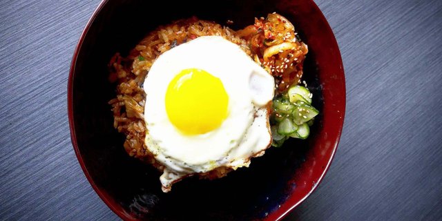 Kimchi Fried Rice Bowl