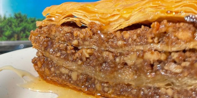 Half Baklava Tray
