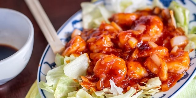 Individual Golden Braised Shrimp