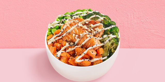Roasted Salmon Bowl