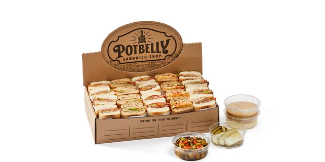 Box O' Sandwiches For 10