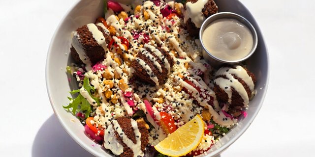 Falafel Salad Tray