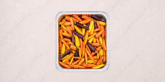 Roasted Rainbow Carrots