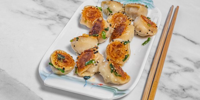 Mini Pan-Fried Soup Dumplings