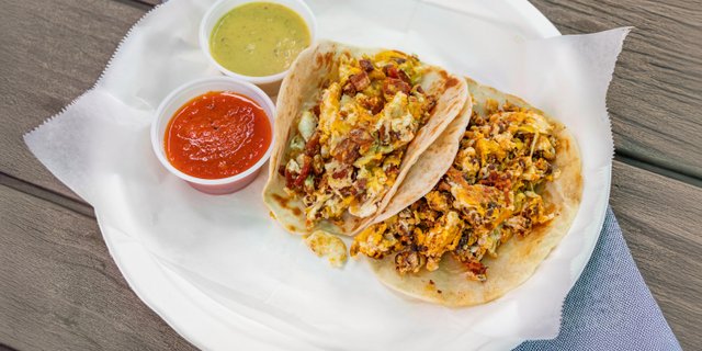 Pork Chorizo Breakfast Taco