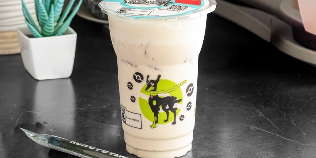 KF Green Milk Tea Large
