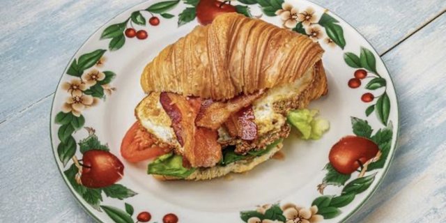 Fried Egg BLT Tray