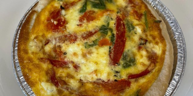 Red Pepper Quiche