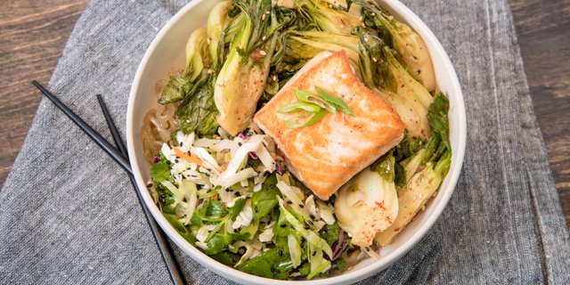 Miso Glazed Salmon Tray