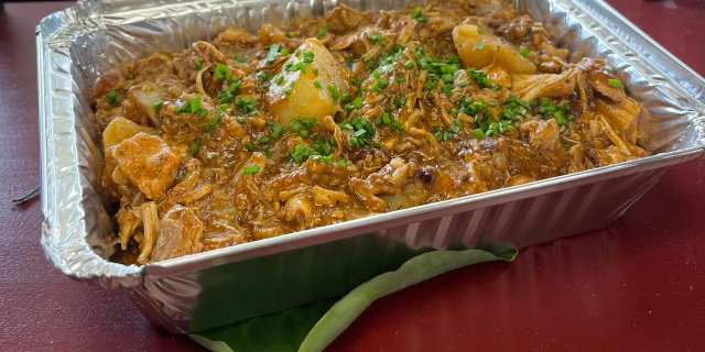 Caribbean Chicken & Potato Curry