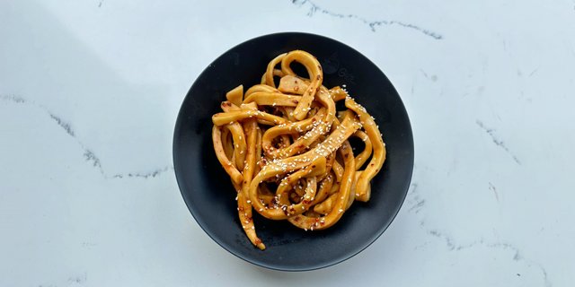 Handmade Sweet & Spicy Thick Noodles