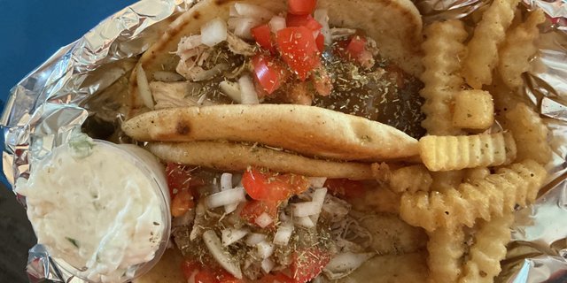 Pulled Pork Gyros