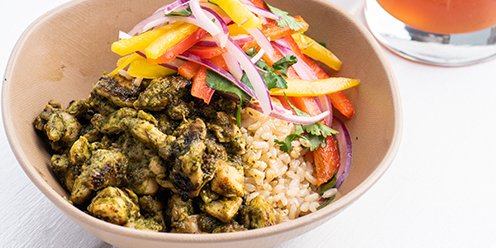 chicken verde classic bowl