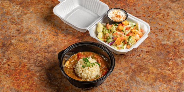 Gumbo & Salad Combo