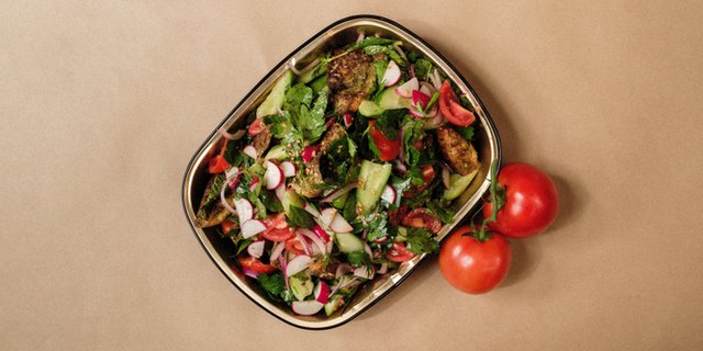 Kosher Pita Rock Salad Tray