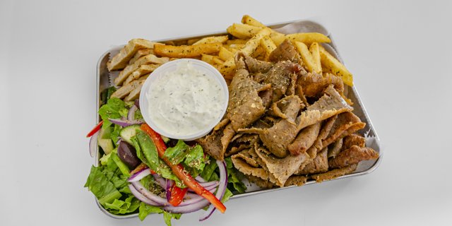 Beef & Lamb Gyro Platter