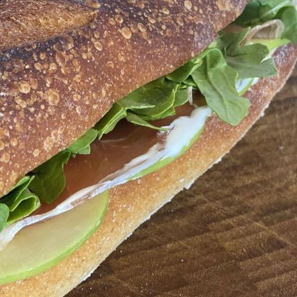 Prosciutto Apple Sandwich