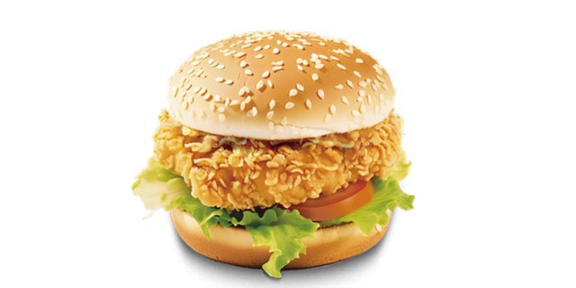 Featured Spicy Chicken Leg Burger