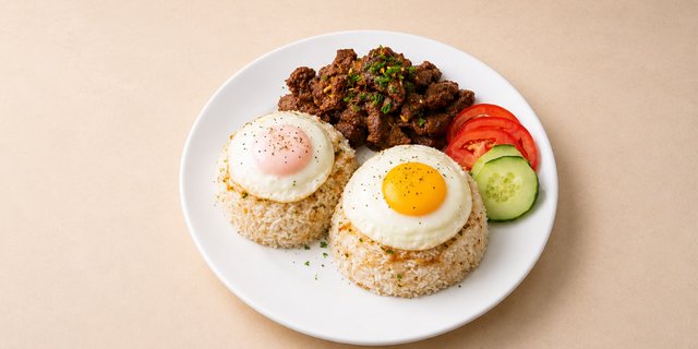 Prime Rib Pork Chop Breakfast