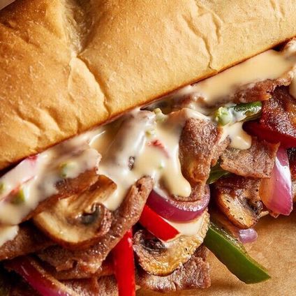 Philly Cheesesteak Hoagie Platter