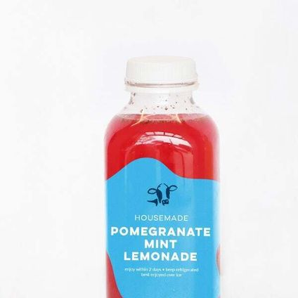 Pomegranate Mint Lemonade