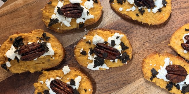 Butternut Squash Crostinis