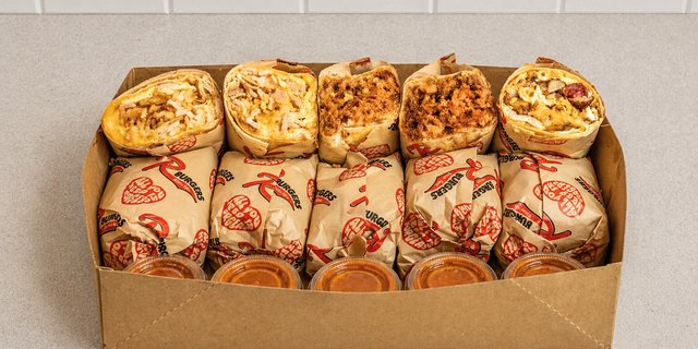 10-Pack Chorizo Breakfast Burritos