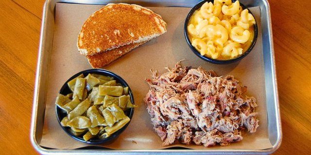 Hickory-Smoked BBQ Pork Buffet