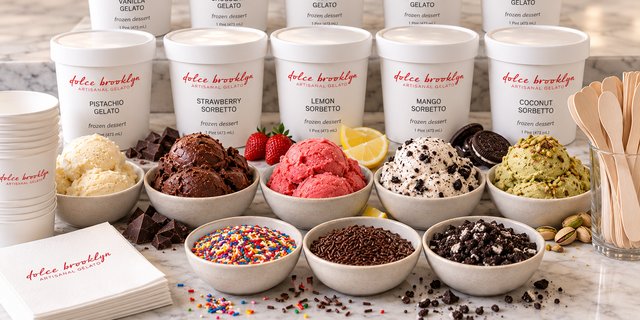 Medium Build-Your-Own Gelato Bar
