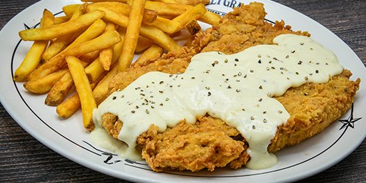 Chicken Fried Steak Boxed Lunch