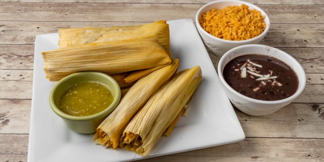Chicken Tamale Plate