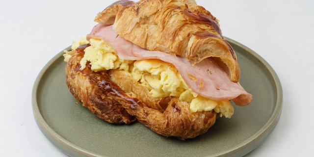 Ham & Egg Croissant Sandwiches