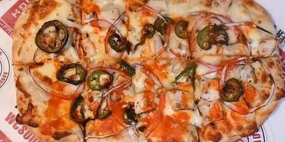 Buffalo Chicken Flatbread
