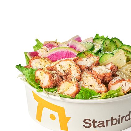 Crispy Chicken Caesar Salad Box