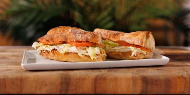 Buffalo Chicken Club Panini